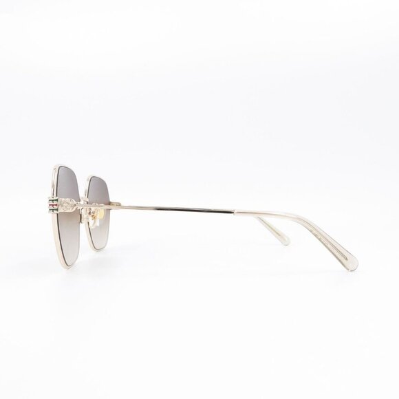 Gucci GG1285 Square Sunglasses Gold Brown OS - Picture 16 of 16